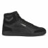 Фото #1 товара Puma Shuffle Mid Fur Lace Up Mens Black Sneakers Athletic Shoes 38760901