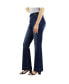 Women's Ultra Compression Pull-on Tummy Control Bootcut with top-stitched jetted back pockets Jeans