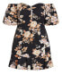 Фото #2 товара Plus Size Aria Floral Dress