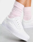 Фото #4 товара Vans Old Skool Platform trainers in true white