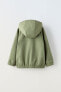 Фото #2 товара Куртка water-repellent soft shell с капюшоном ZARA