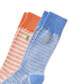 ფოტო #3 პროდუქტის Men's 2-Pk. Oxford Striped Slack Socks