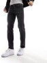 Фото #9 товара Jack & Jones mike tapered jeans in washed black