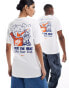 Фото #1 товара Nike chef unisex backprint t-shirt in white