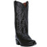 Фото #2 товара Dan Post Boots Milwaukee Embroidered Narrow Pointed Toe Cowboy Mens Black Casua