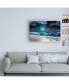 Фото #3 товара Dann Spider Warren Enchanted Waters Canvas Art - 27" x 33.5"