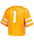 Фото #3 товара Women's Tennessee Orange Tennessee Volunteers Fashion Boxy Cropped Football Jersey