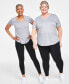 Plus Size Compression 7/8 Leggings, Created for Macy's