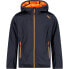 Куртка мальчика CMP 39A5134 с мембраной Softshell Anthracite / Flash Orange, 4 года - фото #2