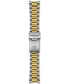 ფოტო #4 პროდუქტის Men's Swiss Chronograph PRS 516 Two-Tone Stainless Steel Bracelet Watch 40mm