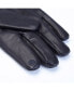 ფოტო #2 პროდუქტის Lambskin Men's Touchscreen Cashmere Gloves