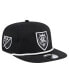 Фото #1 товара Men's Black Real Salt Lake 2024 Kick Off Collection Golfer Snapback Hat