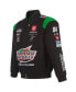 Men's Black Ty Gibbs Interstate Batteries Twill Uniform Full-Snap Jacket