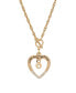 ფოტო #2 პროდუქტის Crystal Live Love Rescue Heart Necklace