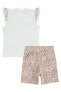 Фото #3 товара Комплект для девочек Civil Baby шорты и топик Розовый 6-18 мес.