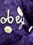 Фото #3 товара Obey flora knitted jumper in purple