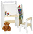 Фото #1 товара Kindertafel mit Fächern und Stuhl