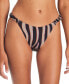 ფოტო #1 პროდუქტის Women's Party Animal Striped Elastic-Side Hipster Bottom