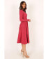 Фото #2 товара Women's Violette Long Sleeve Midi Dress