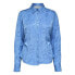 SELECTED Blue long sleeve shirt