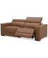 Фото #4 товара Nevio 82" 2-Pc. Leather Sectional with 2 Power Recliners and Headrests, Created For Macy's