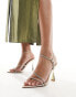 Фото #2 товара Simmi London Adia embellished heeled sandals in gold