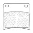 CL BRAKES 2281A3 Sintered Brake Pads - фото #2