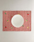 Embroidered fruit placemat Красный, 35 x 50 cm** **35 x 50 cm - фото #5