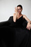 Фото #4 товара Платье асимметричное с рукавом, H&M - Askılı ve Etek Ucu