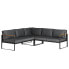 Фото #1 товара Gartenecksofa Coari 3-teilig