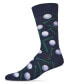 Фото #1 товара Men's Golf Ball and T-shirt Rayon from Bamboo Blend Novelty Crew Socks