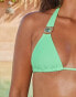 Moda Minx X Sophie Piper Amour triangle bikini top in apple