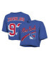 Фото #1 товара Threads Women's Mika Zibanejad Royal New York Rangers Behind the Net Boxy Name Number Cropped T-Shirt