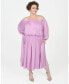 Фото #2 товара - Women's Plus Size Edwina Midi Dress