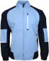 Фото #1 товара Page & Tuttle Colorblock Full Zip Windbreaker Mens Size L Casual Athletic Outer