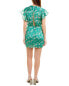 Sabina Musayev Emmanuelle Mini Dress Women's Green Os