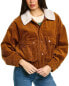 Mother The Springy Patch Bomber Jacket Women's Brown M