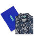 Фото #3 товара Mens Casual Button-Down Hawaiian Shirt - Short Sleeve