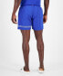 Фото #2 товара Men's 6" Dolphin Drawstring Logo Swim Trunks