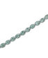 ფოტო #1 პროდუქტის Green Quartz (32 ct. t.w.) & White Topaz (1/2 ct. t.w.) Bracelet in Sterling Silver