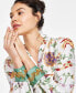 ფოტო #4 პროდუქტის Women'sWomen's Floral-Print Fit & Flare Dress