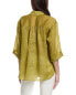 Lafayette 148 New York Cuffed Sleeve Blouse Women's