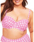 Фото #1 товара Plus Size Vivien Swimwear Bikini Top