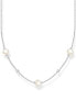 Фото #1 товара Thomas Sabo KE2120-167-14 Pearl ladies necklace, adjustable