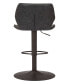 45" Steel, Polyurethane Seth Adjustable Base Bar Chair