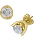 Diamond Tension Mount Stud Earrings (1-1/2 ct. t.w.) in 14k White or Yellow Gold