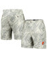 ფოტო #1 პროდუქტის Men's Gray Cleveland Browns Sandwashed Monstera Print Amphib Shorts
