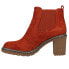 Corkys Rocky Round Toe Chelsea Booties Womens Size 9 M Casual Boots 80-9973-RUST