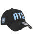 Фото #1 товара Men's and Women's Black Atlanta Dream Rebel Series 9TWENTY Adjustable Hat