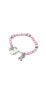 ფოტო #1 პროდუქტის Pink Cat Eye Cancer Bracelet | Together we can find a cure